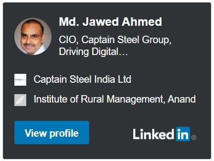 Md. Jawed Ahmed, GM and Head of IT, Spencer's Retail Ltd.